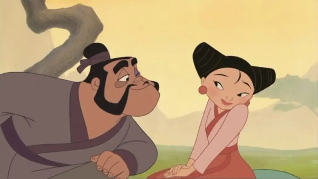 Mei, Ting-Ting, and Su from "Mulan II"