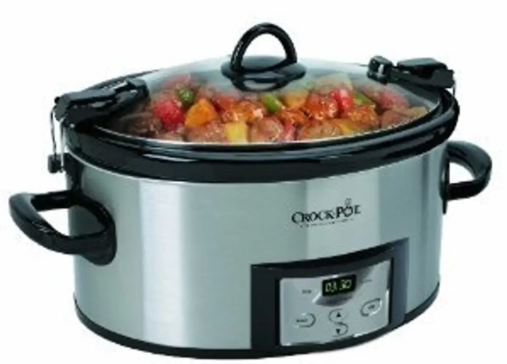 CrockPot Programmable Oval Cook and Carry Slow Cooker