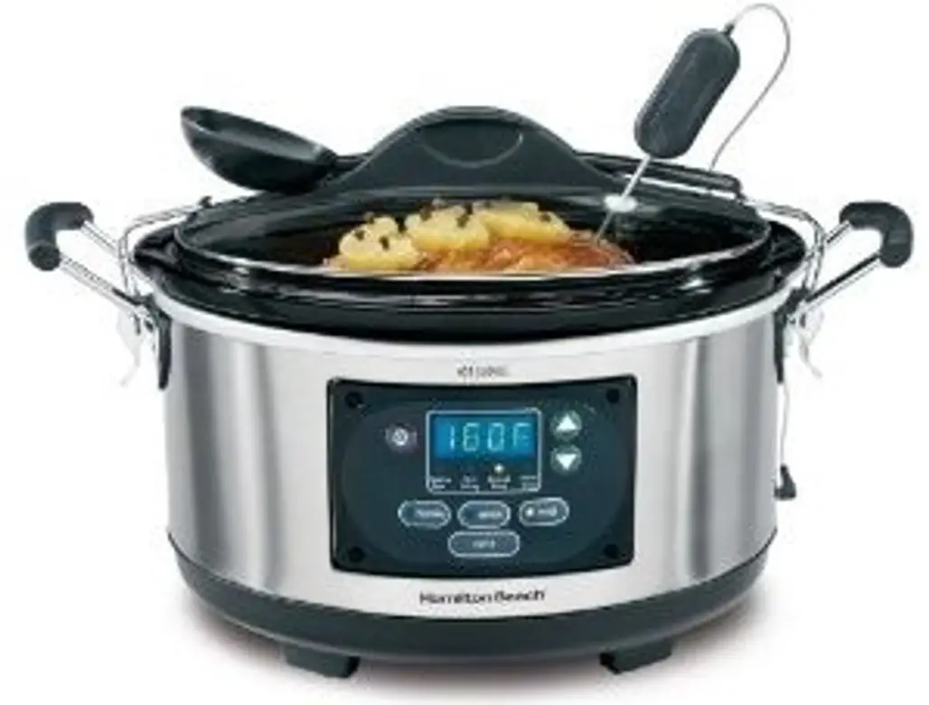 Hamilton Beach 33967 Set ‘n’ Forget 6 Ct. Programmable Slow Cooker