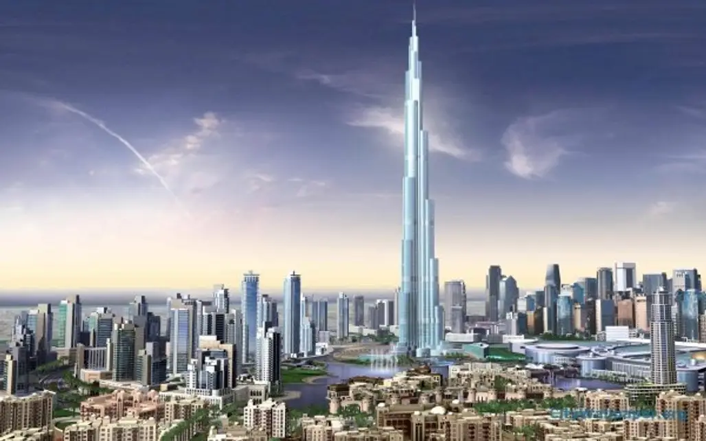 Tallest Building – Burj Khalifa, Dubai – 2717ft (828m)