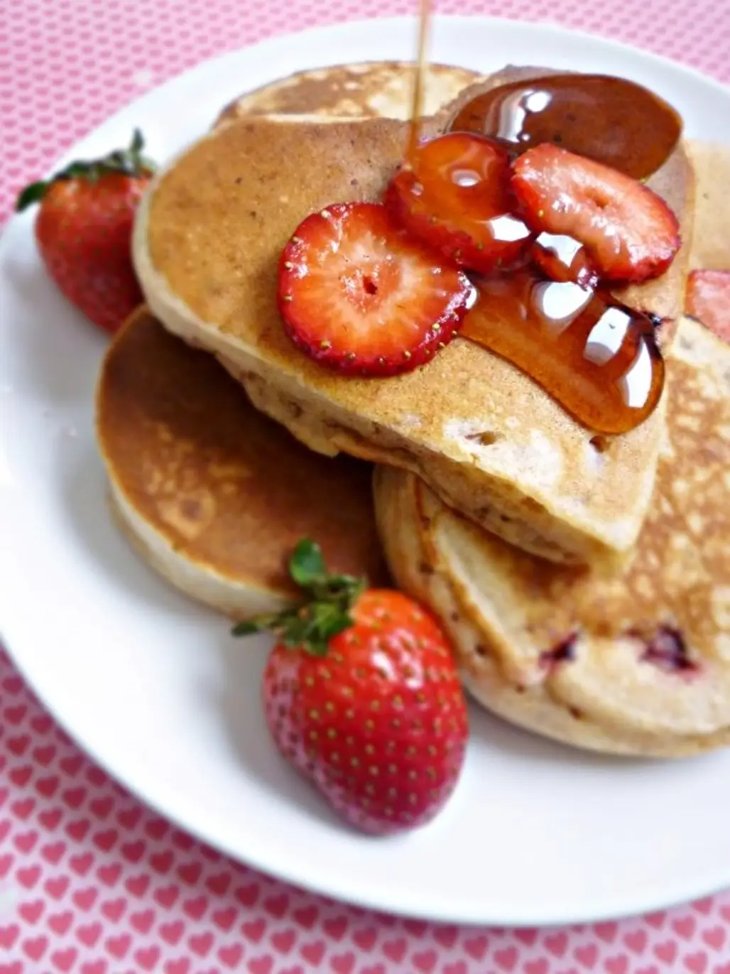 Make Heart Shaped Pancakes