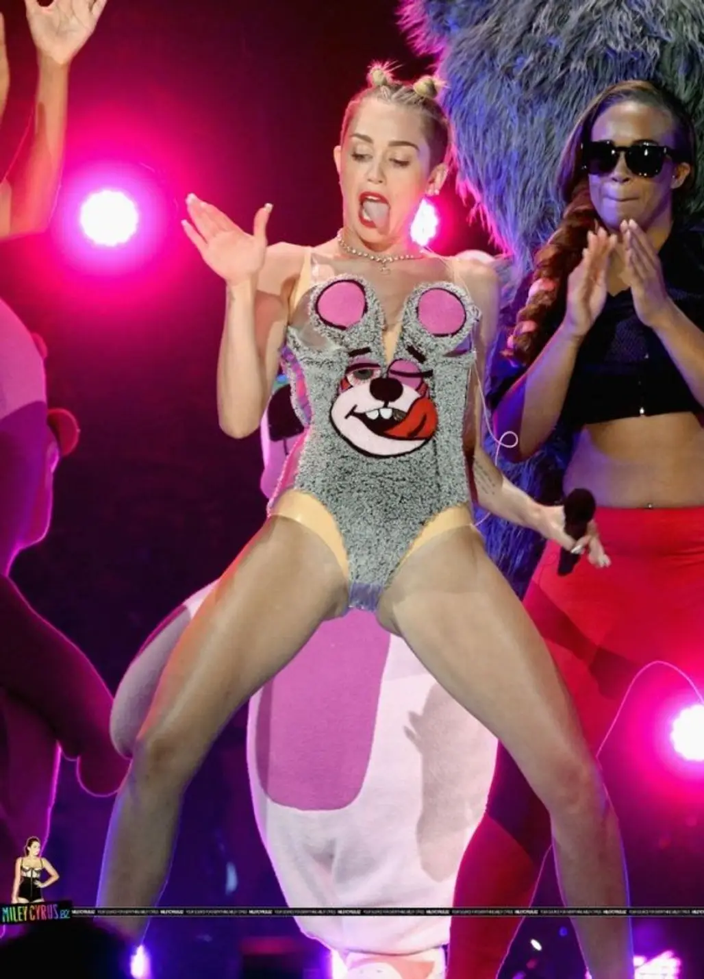 Miley Cyrus at the VMA