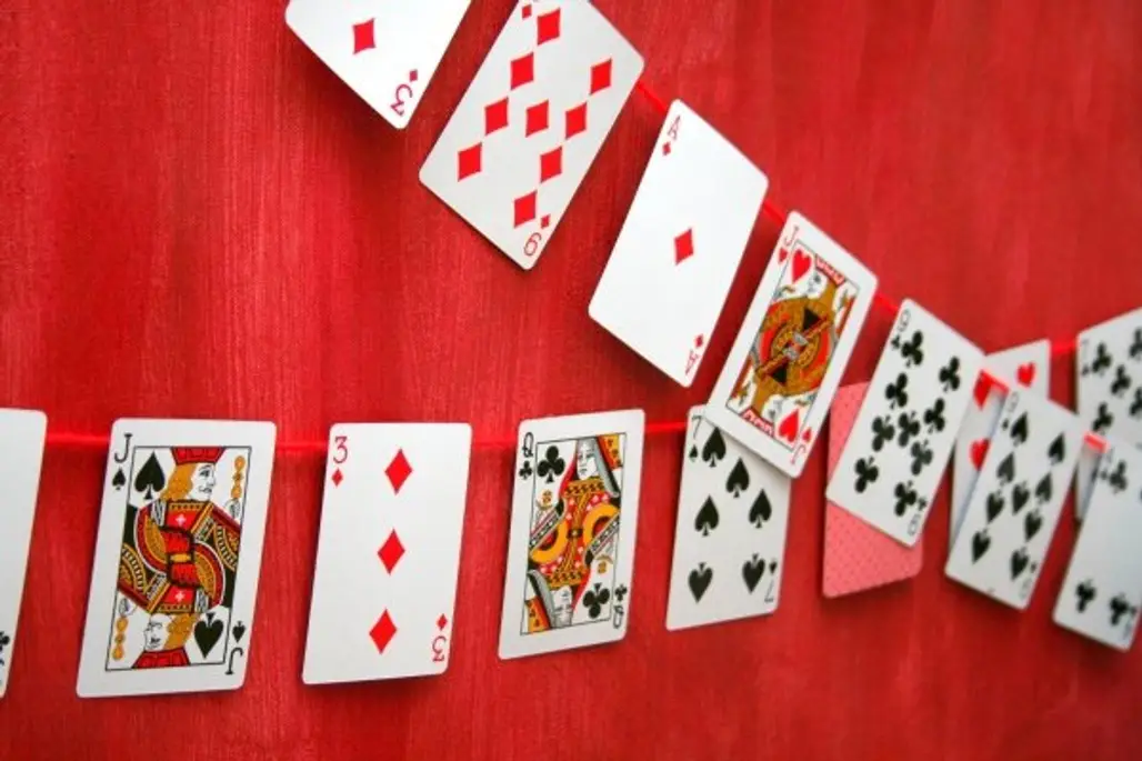 Playing Cards Banner