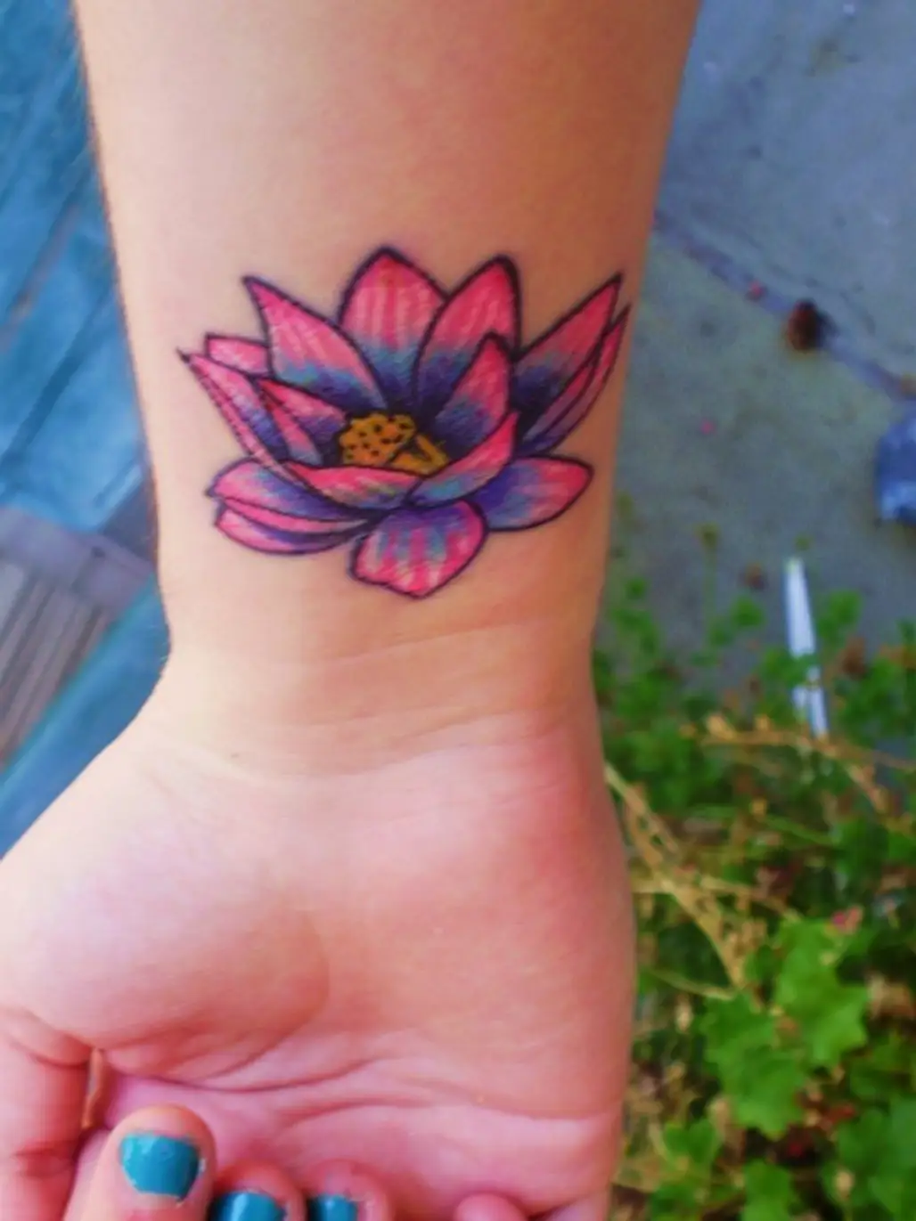 Just Lotus Flower Tattoo Motif Summer Breathe Meditation Yoga: NOTEBOOK -  Funny Lotus Flowers Spring Tattoo Gift,