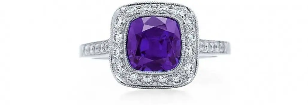 Tiffany Legacy Purple Sapphire Ring