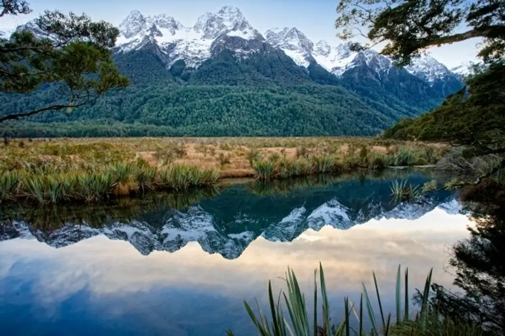 Mt. Aspiring National Park in New Zealand