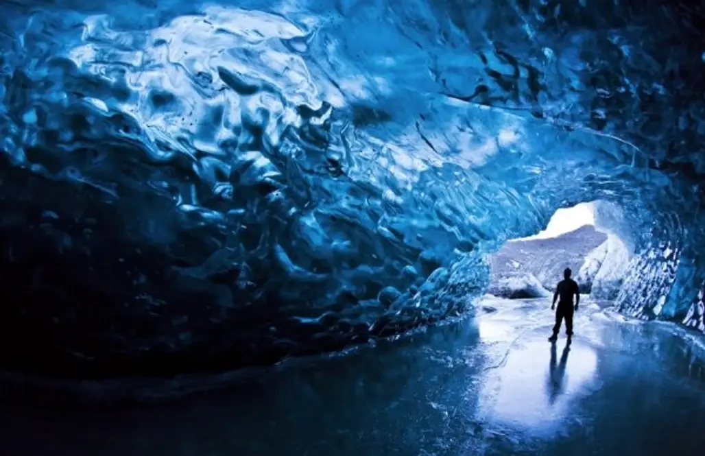 Ice Cave in Skaftafell, Iceland