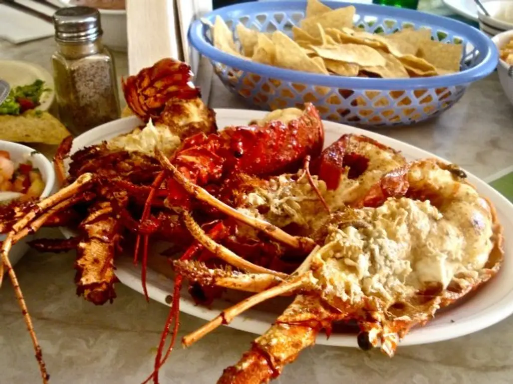 Puerto Nuevo Lobster Burritos