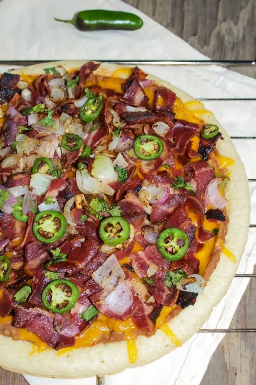Jalapeno Bacon Pizza