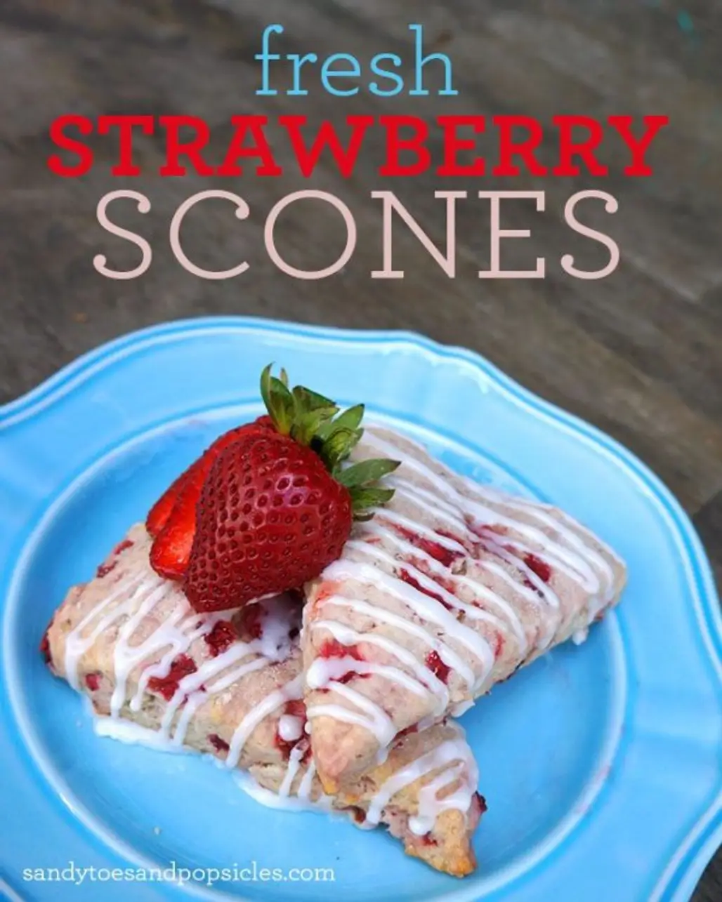 Easy Strawberry Scones