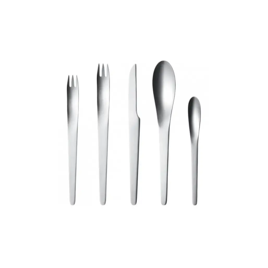 Georg Jensen Arne Jacobsen 5-piece Steel Cutlery Set