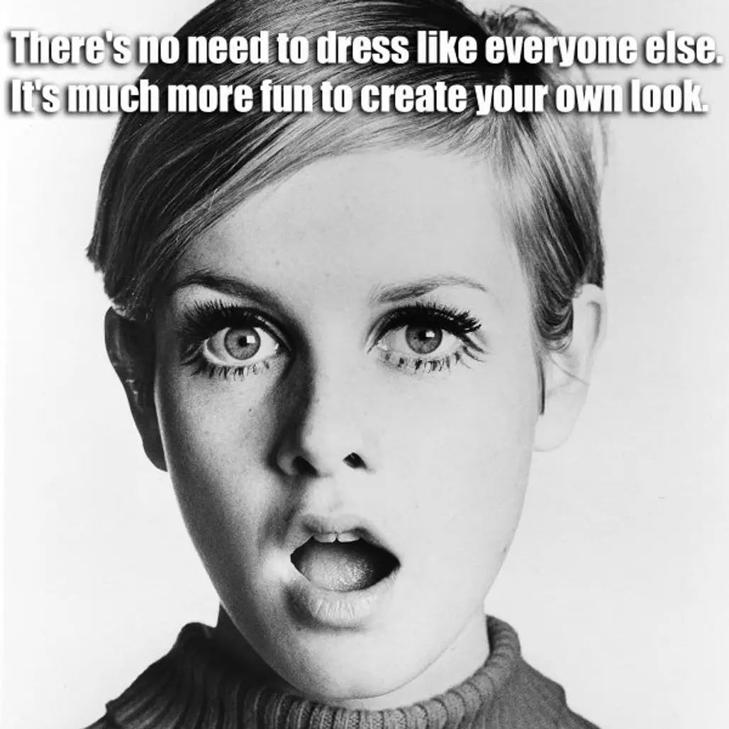 Twiggy on Being Yourself