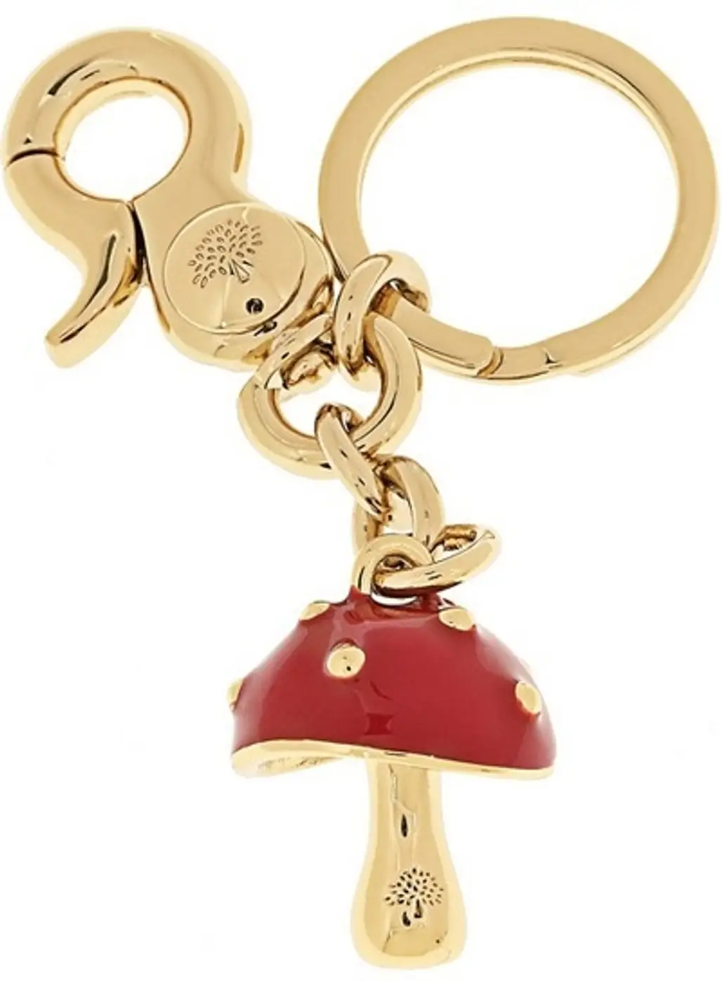 Mulberry Toadstool Key Fob