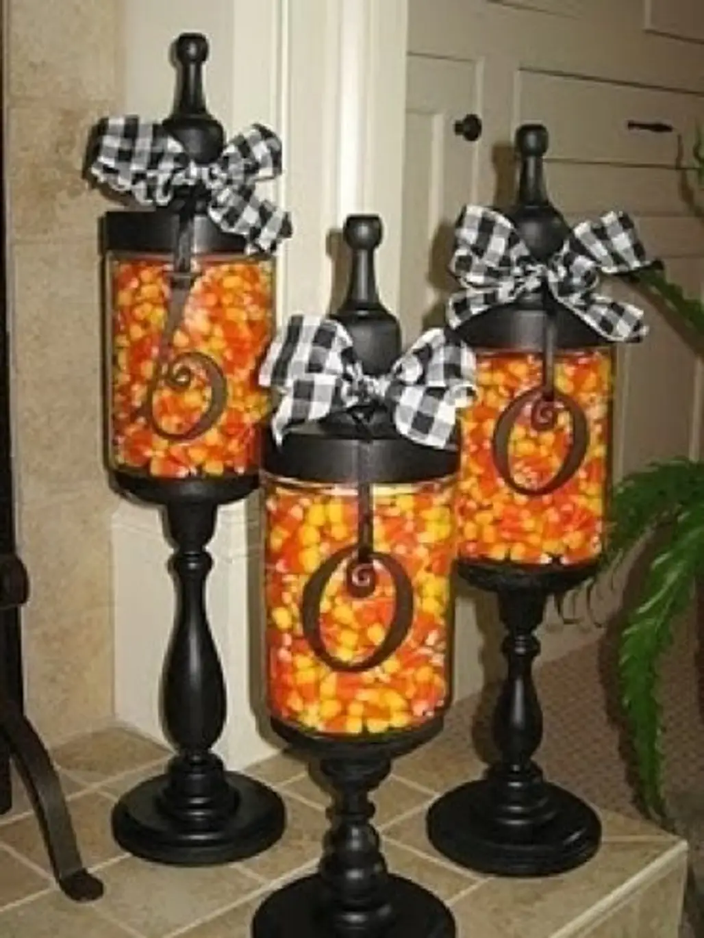 Boo Candle Holders