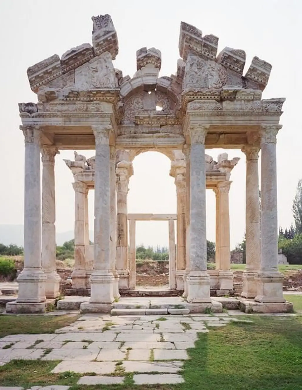 Tetrapylon Gate Aphrodisias, Turkey
