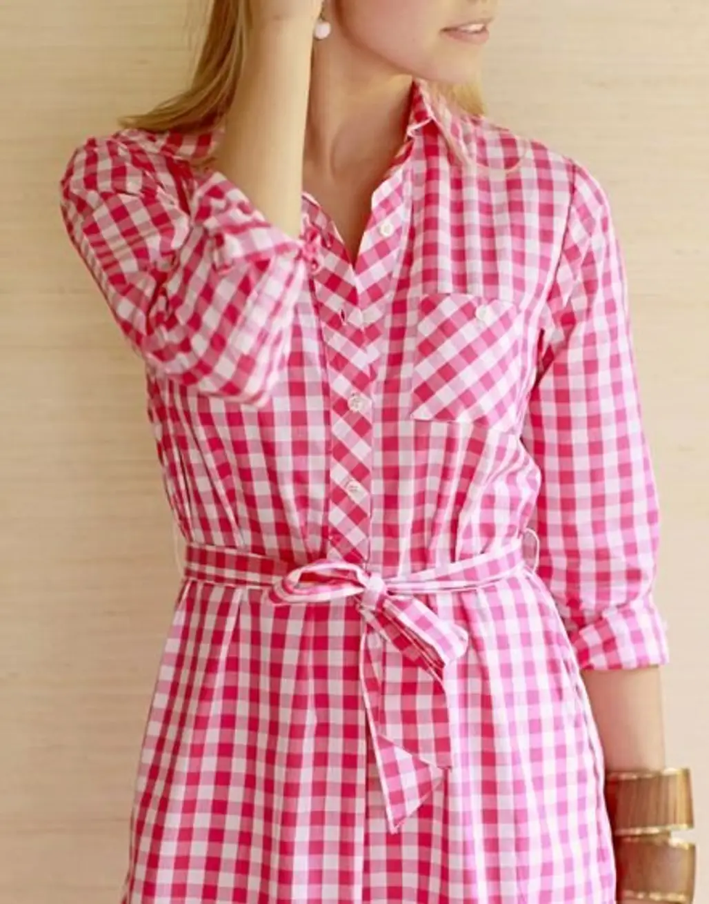 clothing,pink,sleeve,pattern,plaid,