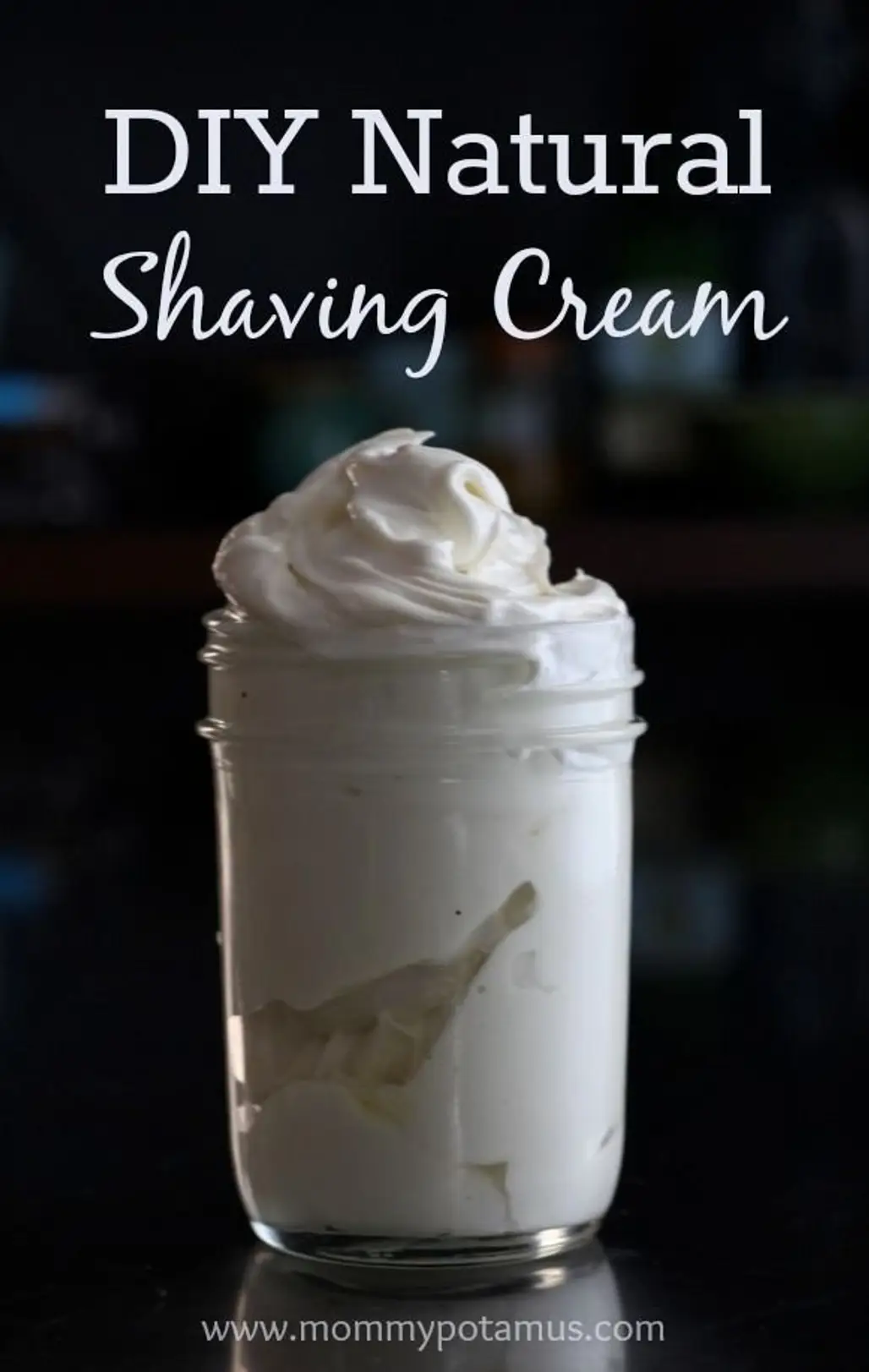 DIY Natural Shaving Cream