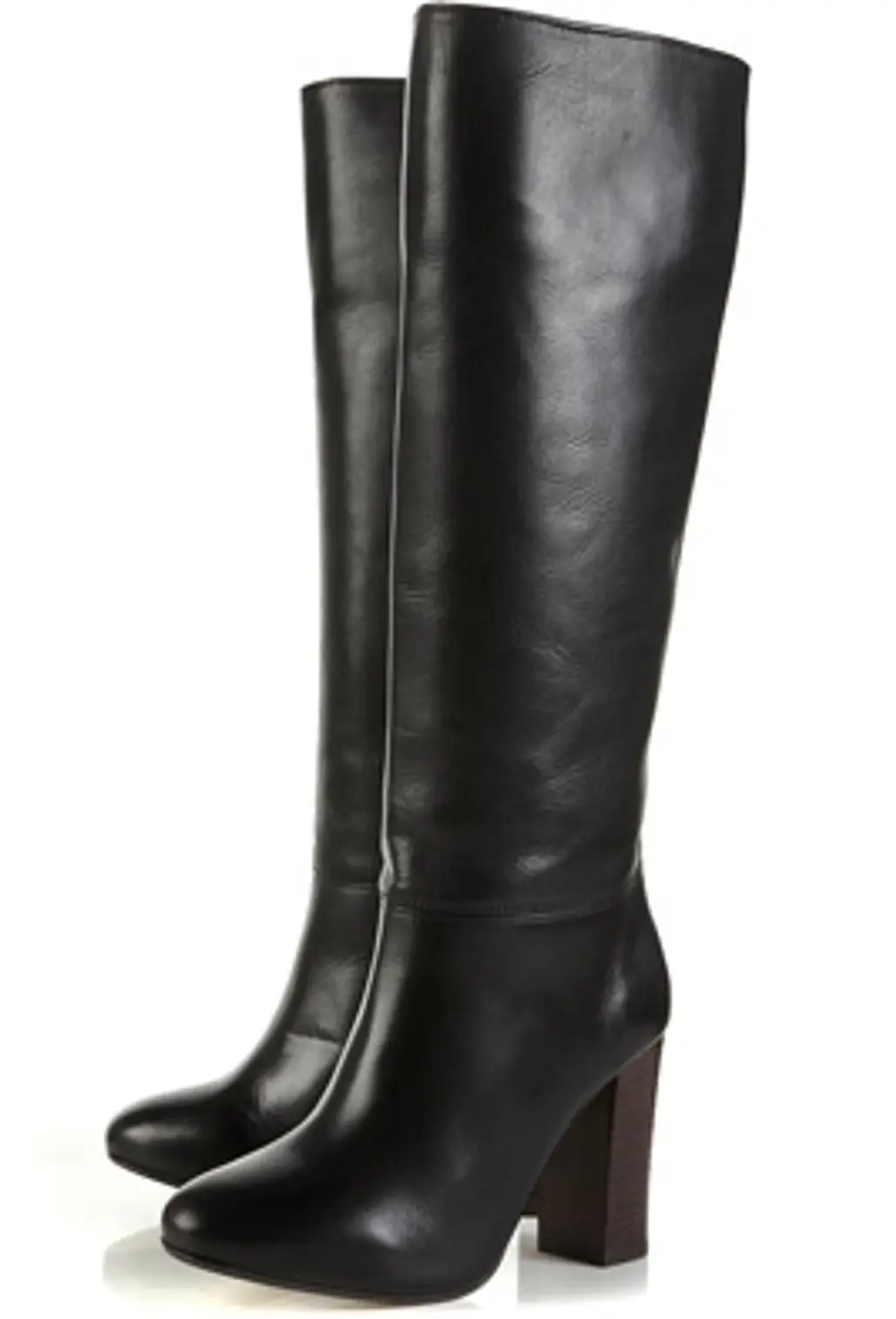 Topshop Baby 70s Leather High Leg Boot