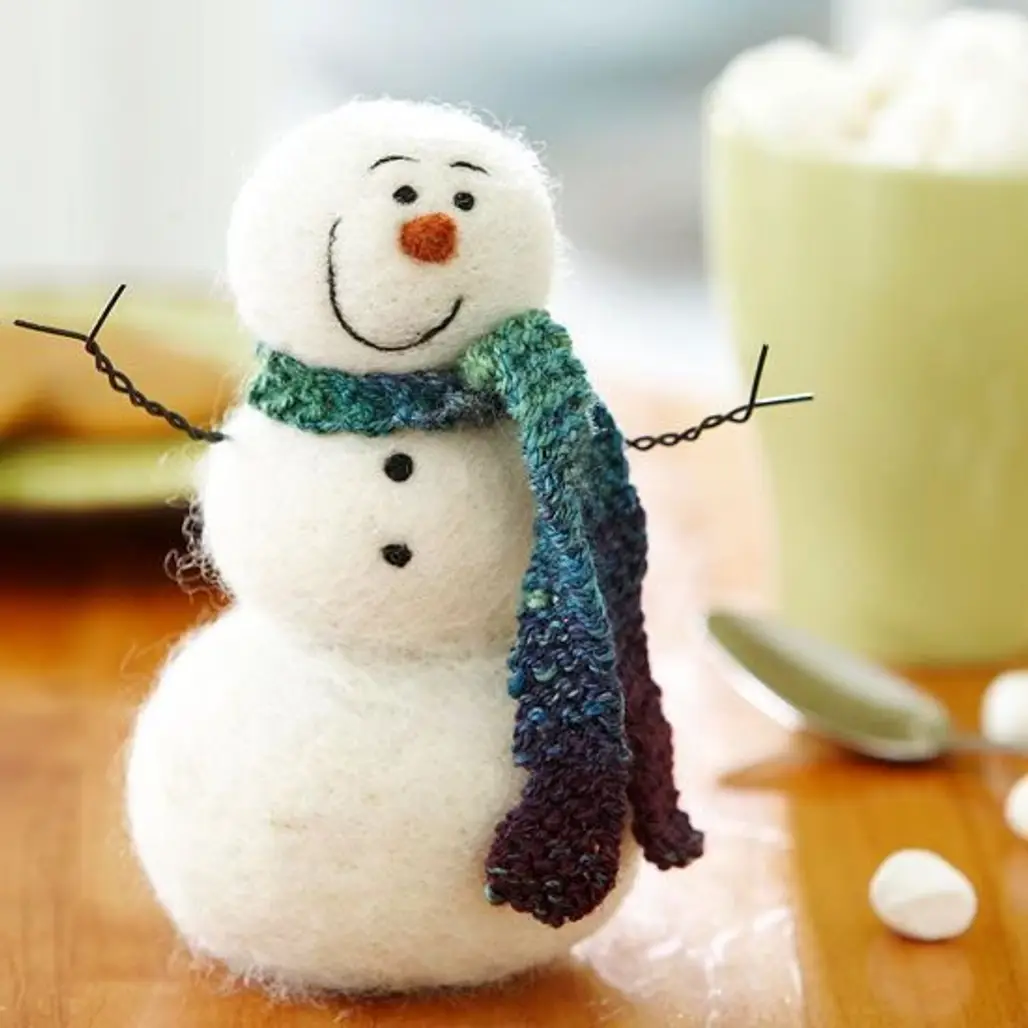 Puffball Snowman