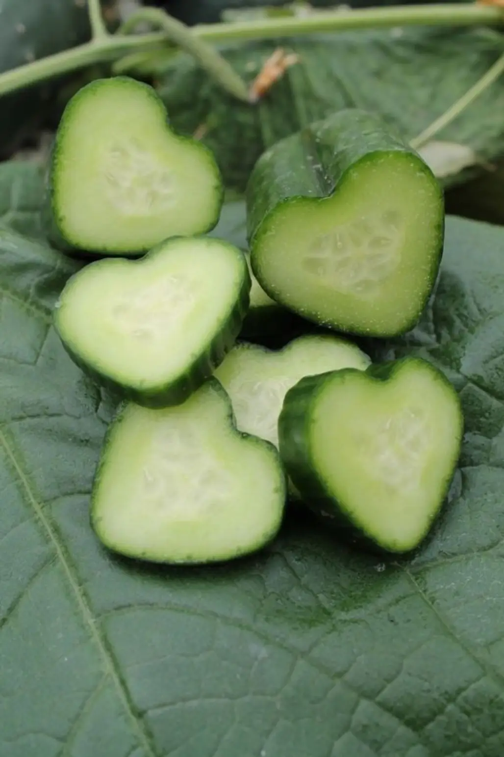Heart-Shaped Fruit and Vegetables