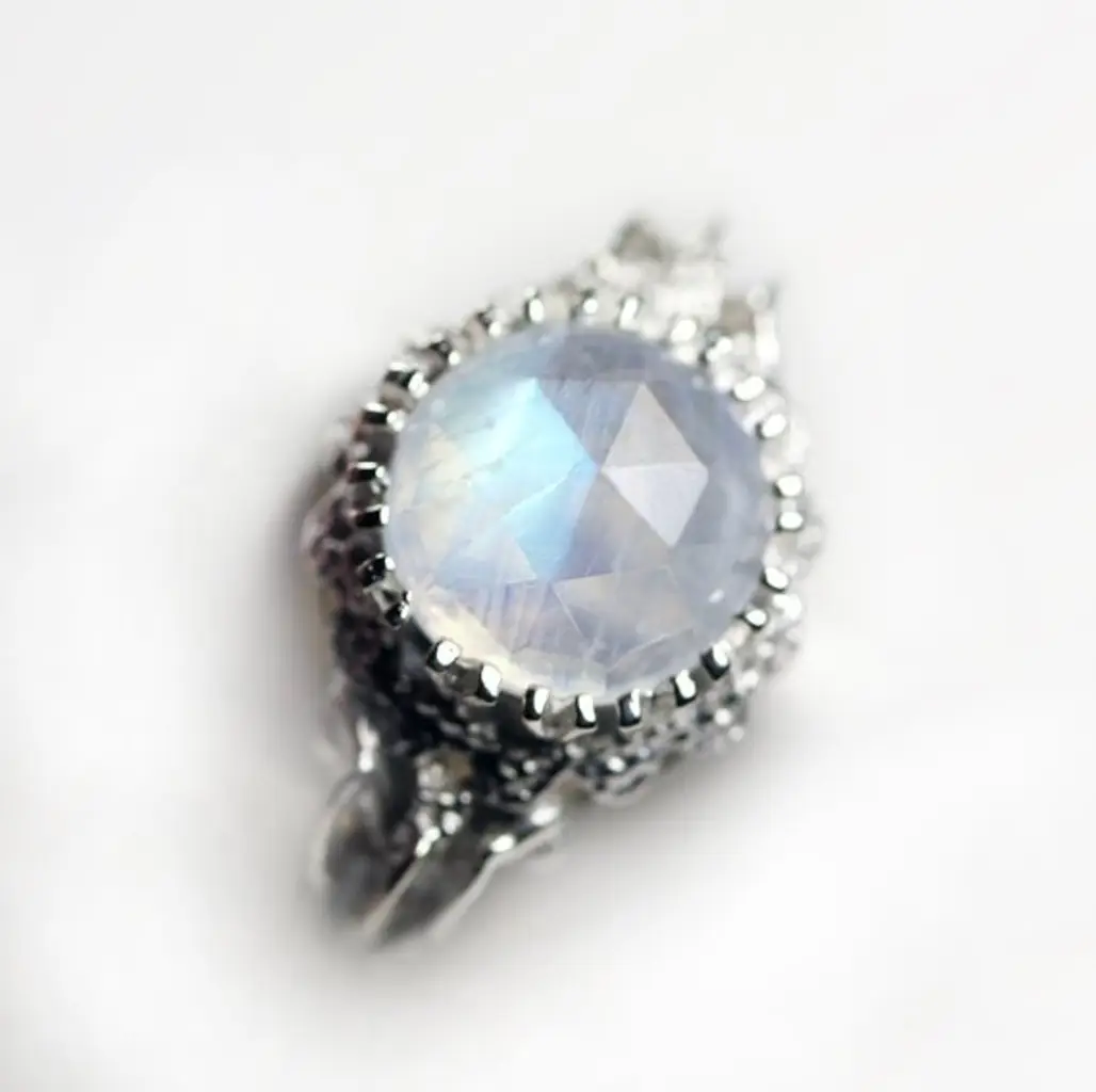 Moonstone & Sterling Silver Ring