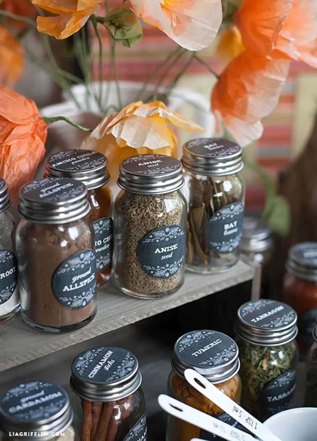 Herb and Spice Jar Labels