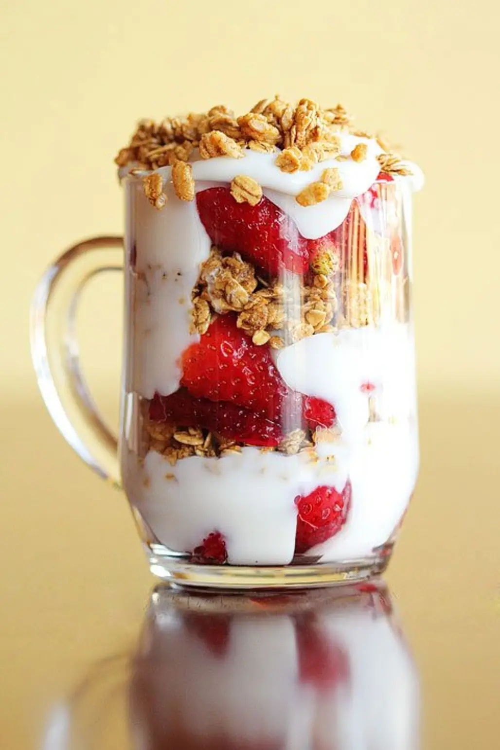 Yogurt-fruit-granola Parfait