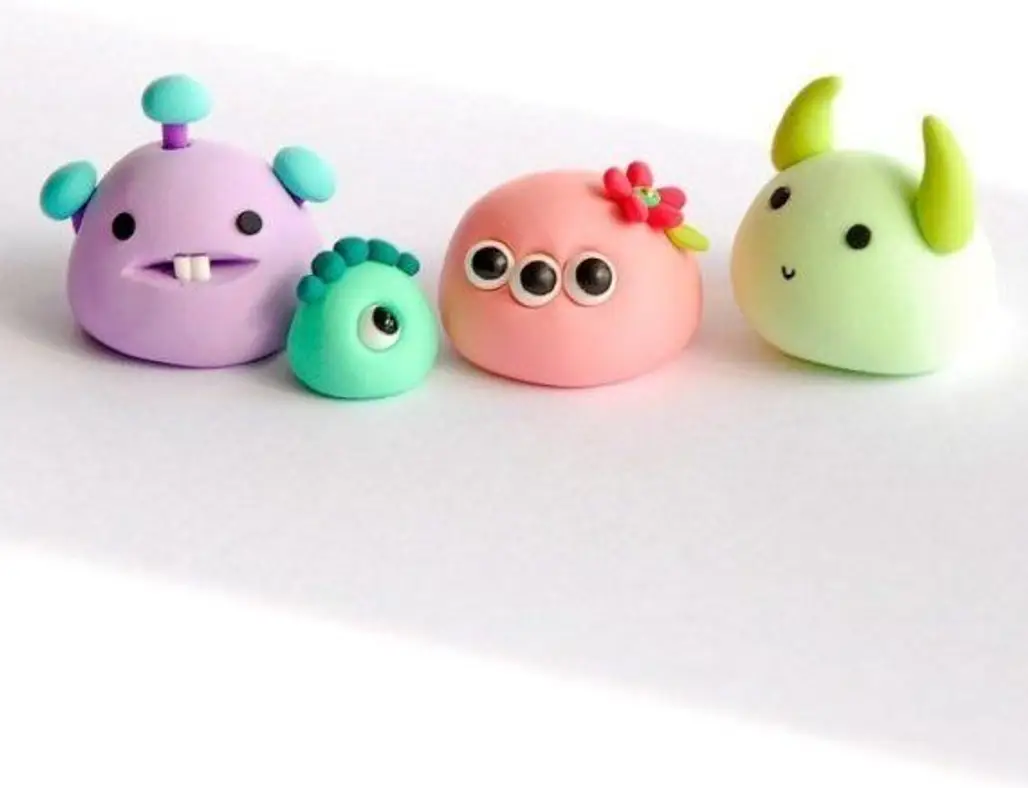 Adorable Monsters in Fun Colors