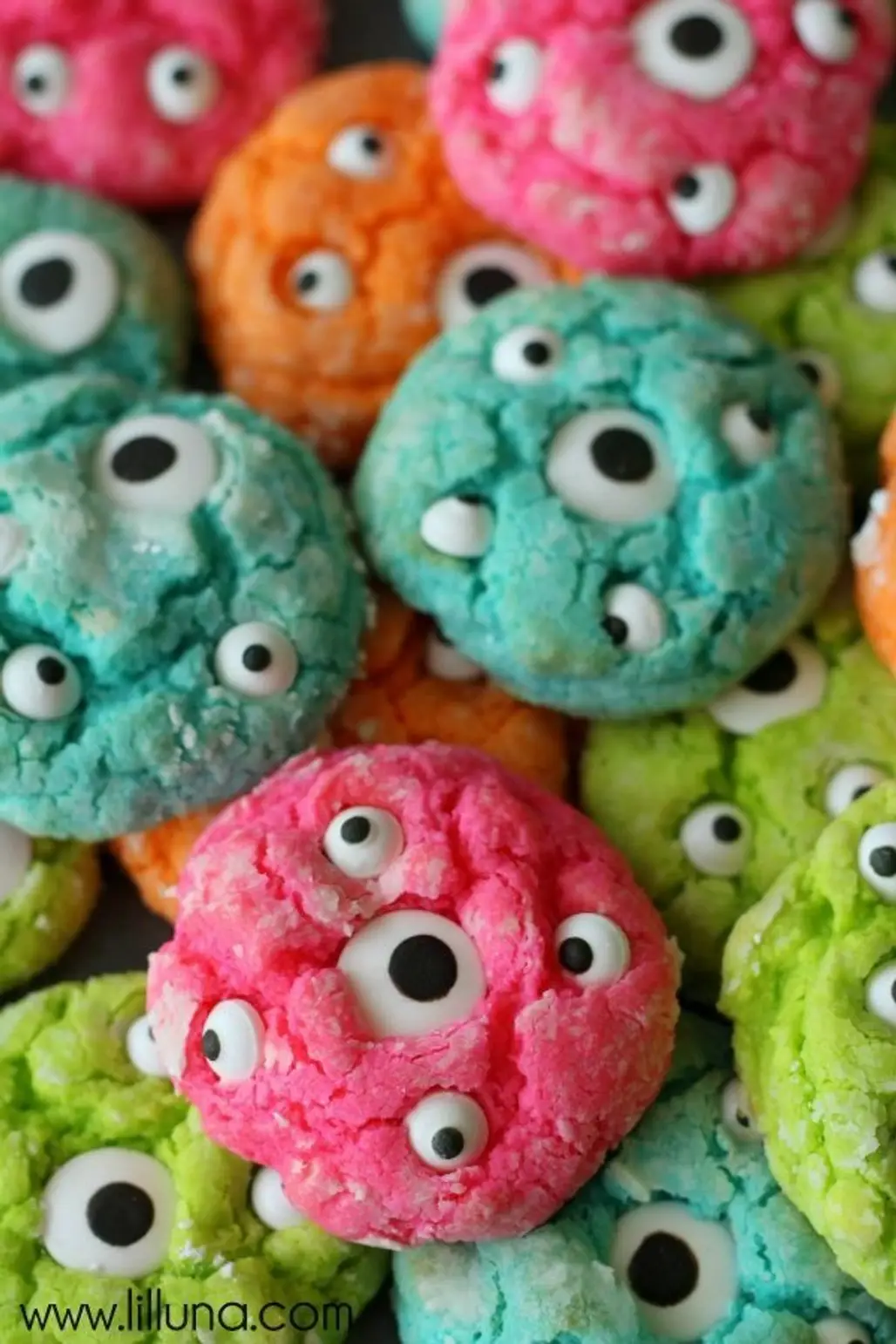 Gooey Monster Cookies and Monster Suckers