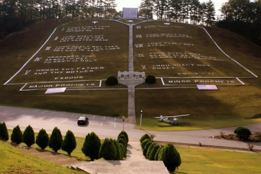 The World's Largest Ten Commandments, Murphy, North Carolina