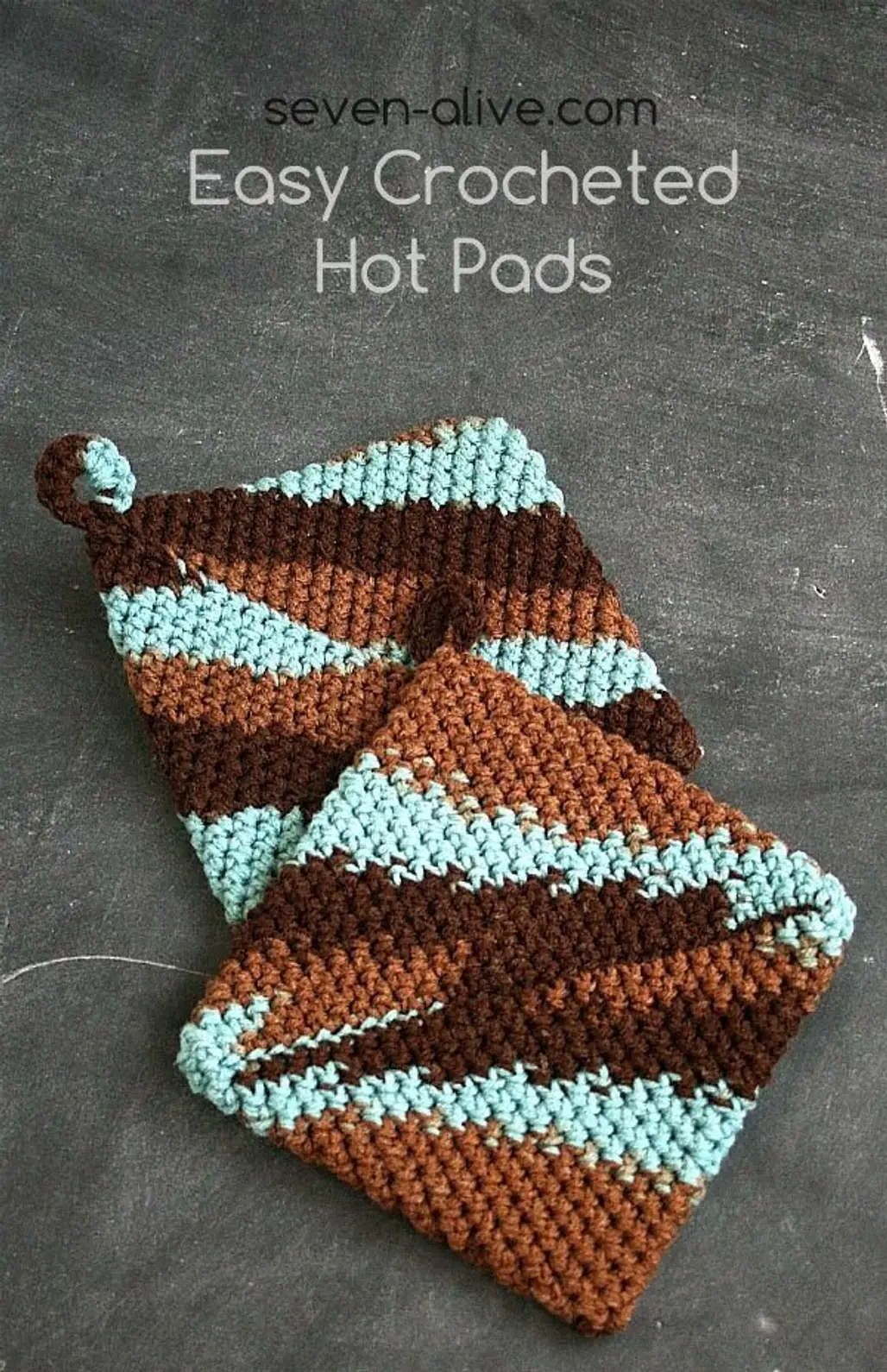 Easy Crocheted Hot Pads