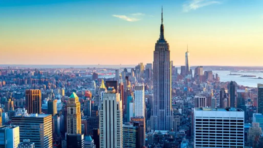 New York City, Empire State Building, metropolitan area, skyscraper, skyline,