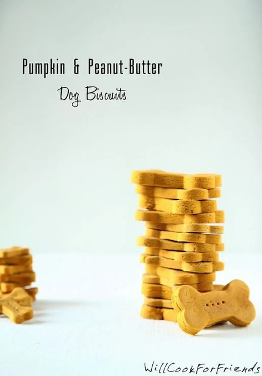 Pumpkin & Peanut Butter Dog Biscuits
