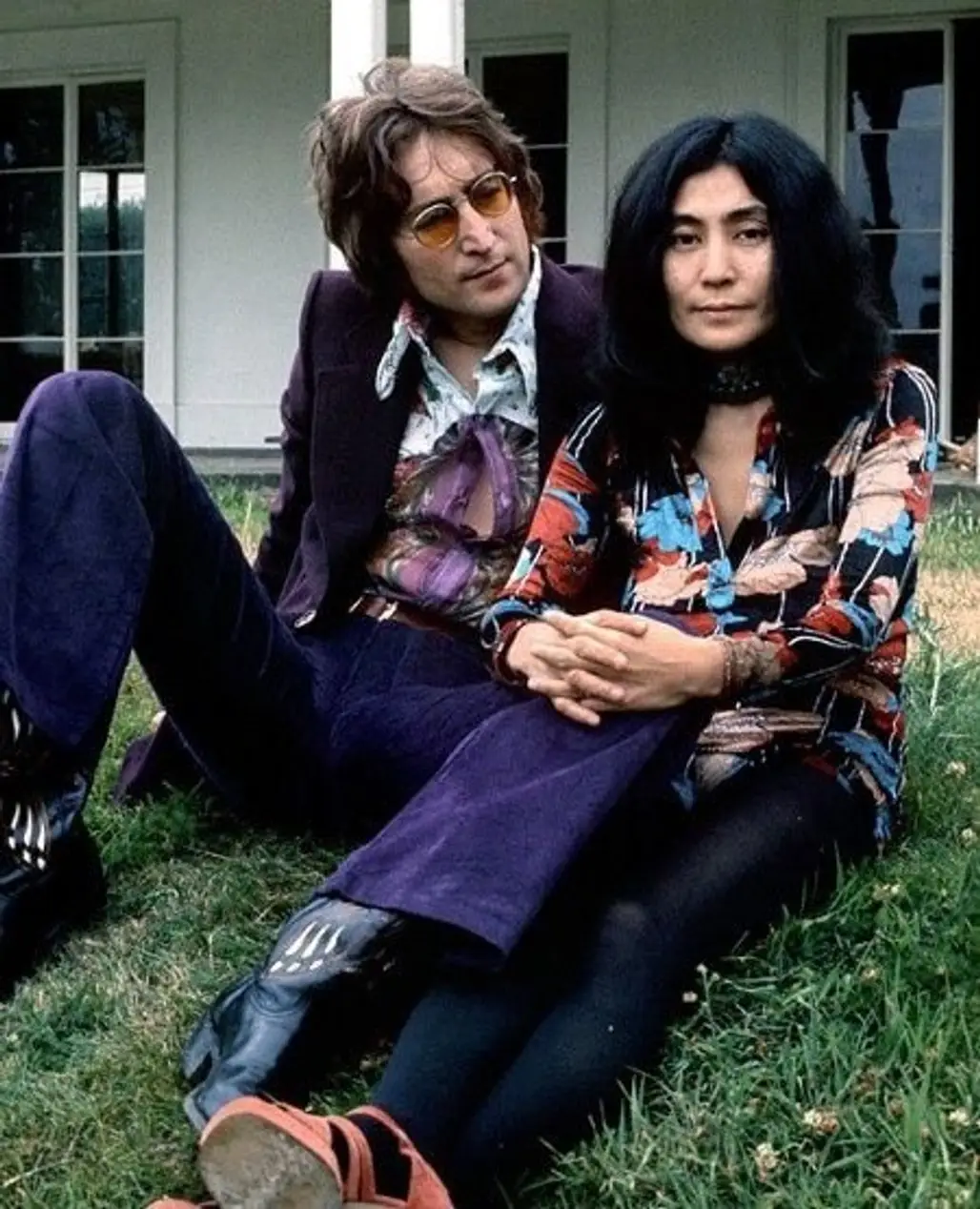 John Lennon and Yoko Ono