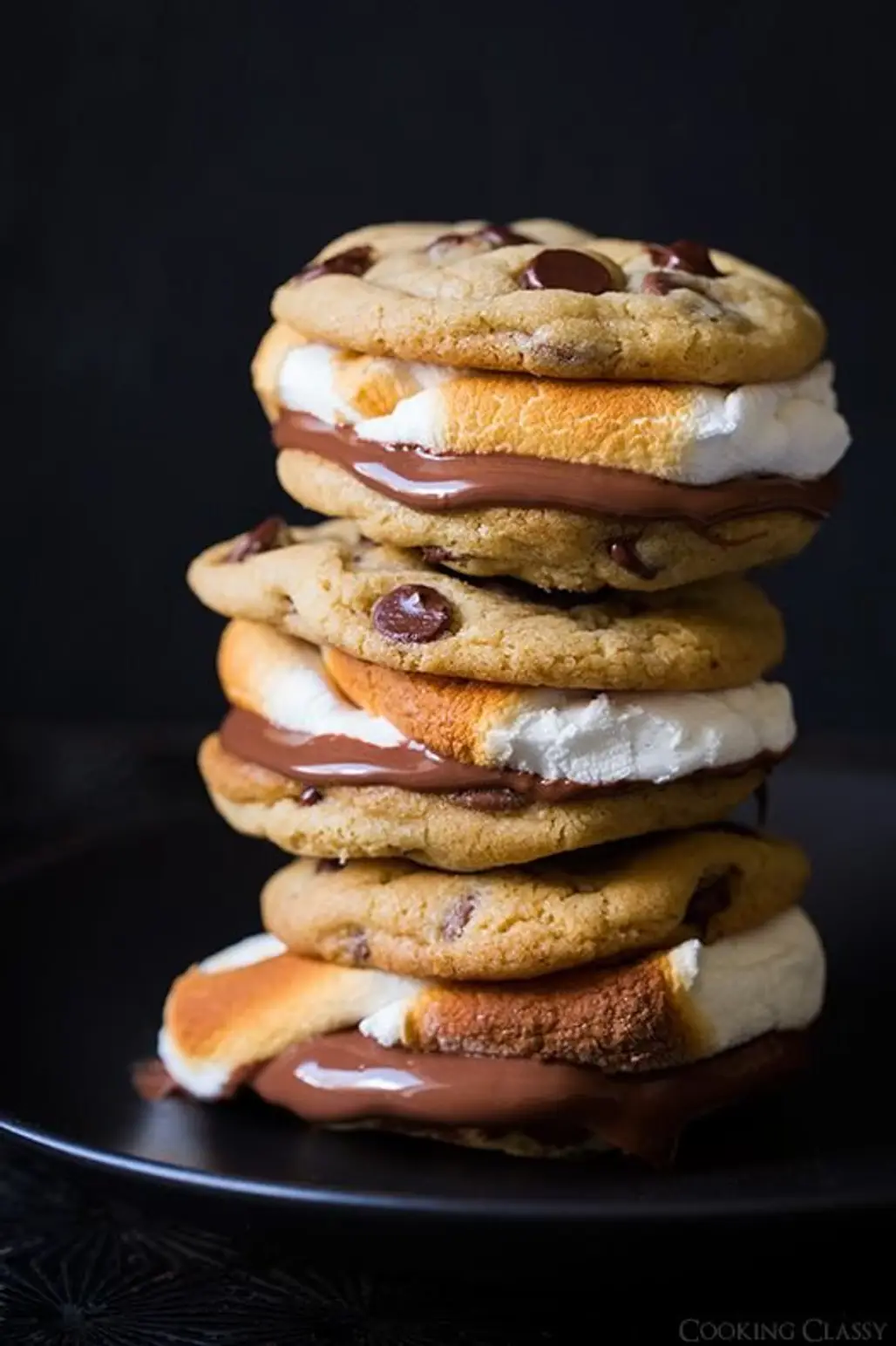 Chocolate Chip Cookie Smores