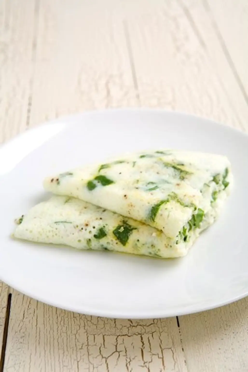 Spinach & Feta Egg White Omelet