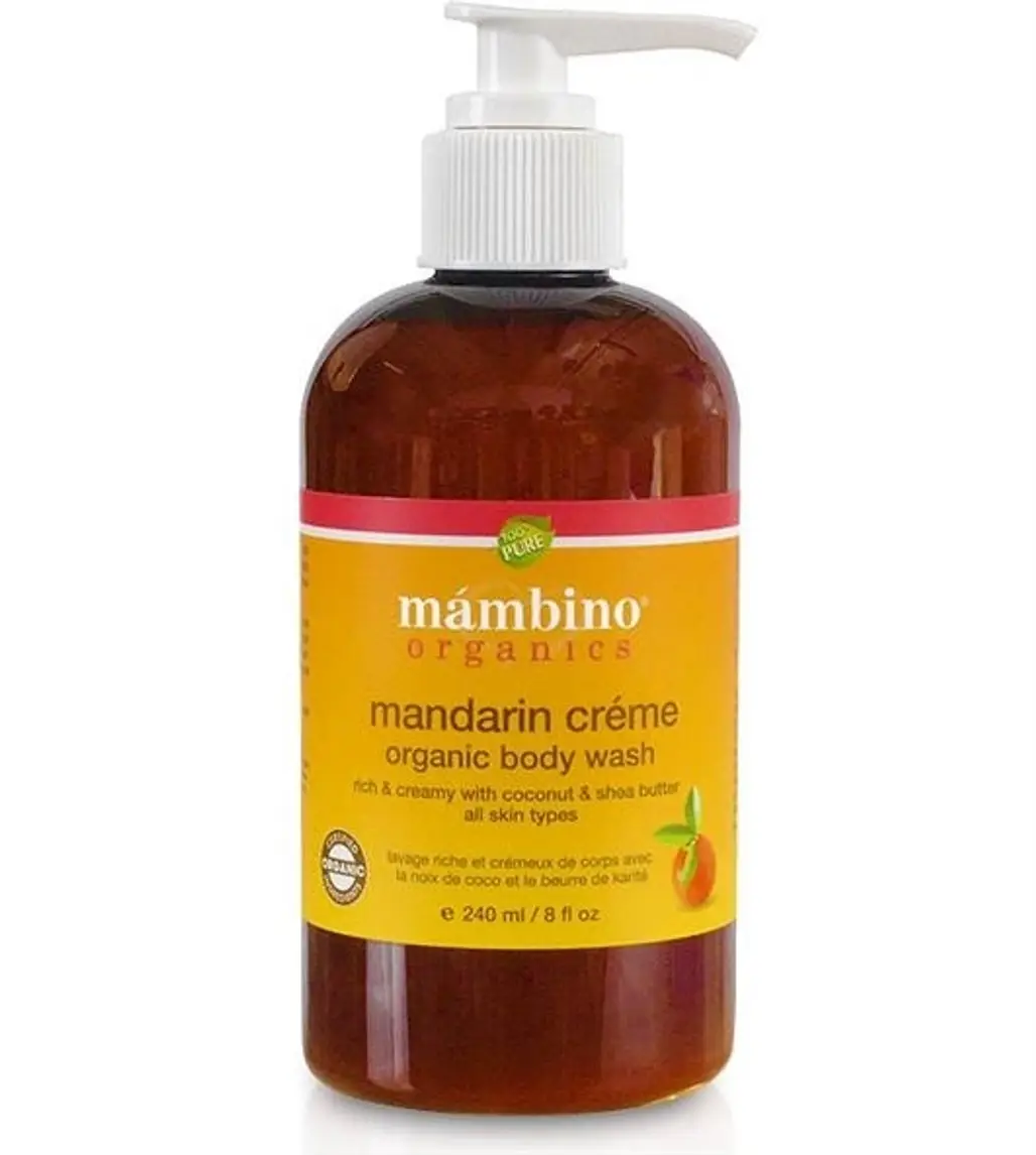 Mambino Organics Mandarin Crème Body Wash