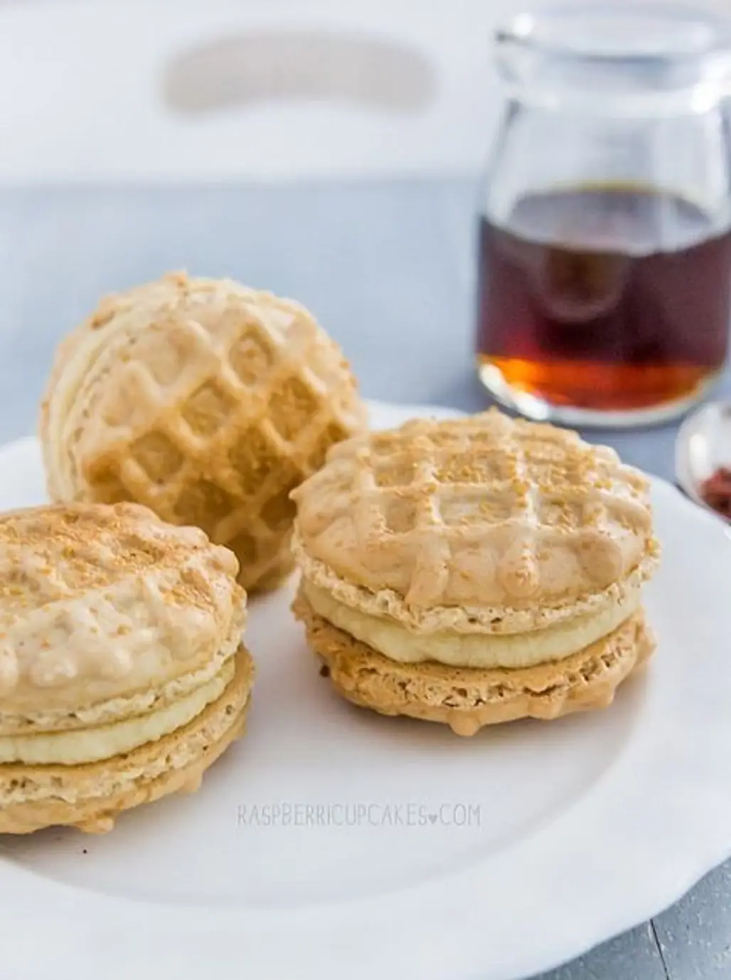 Waffle Macarons