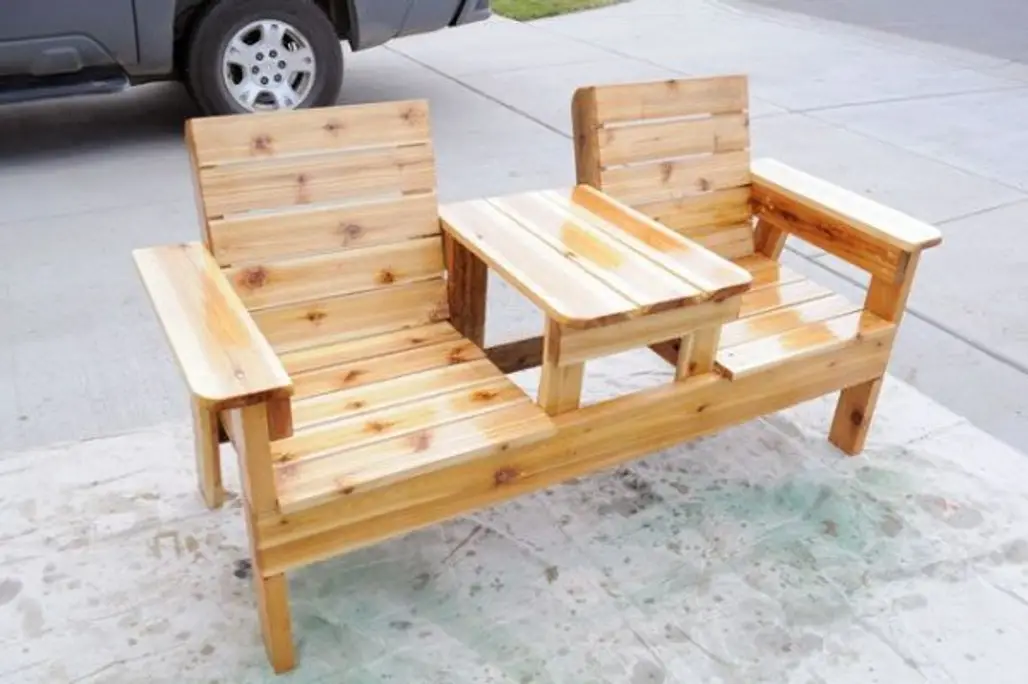 Double Chair Bench