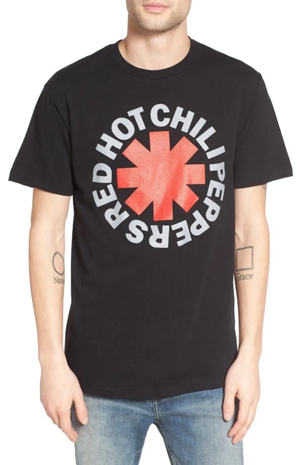 Red Hot Chili Peppers,t shirt,clothing,sleeve,font,
