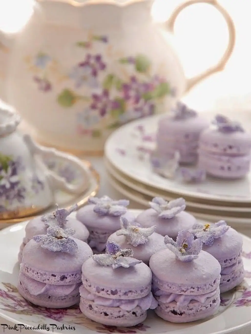 Violet Macarons