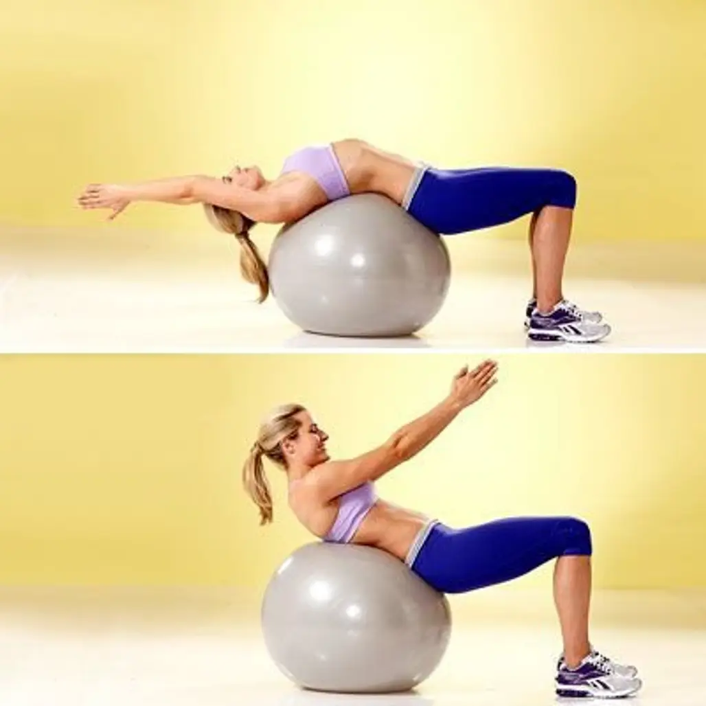 Stability Ball Sit-up