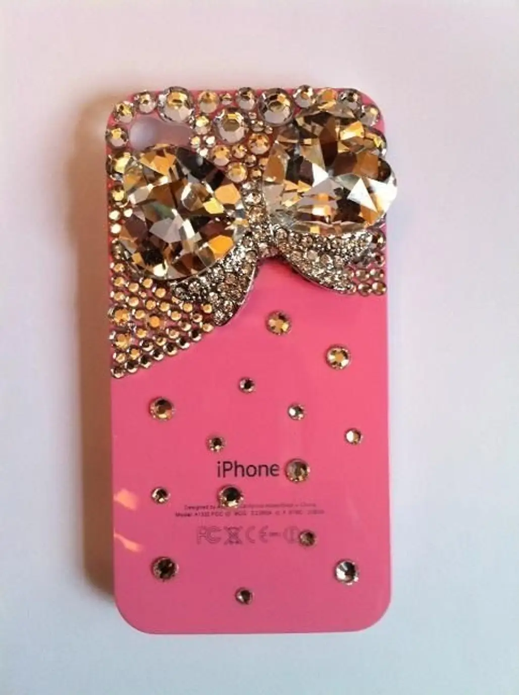 Rhinestone Pink Phone Case