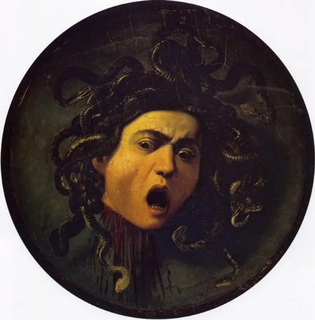 Medusa” by MICHELANGELO Caravaggio