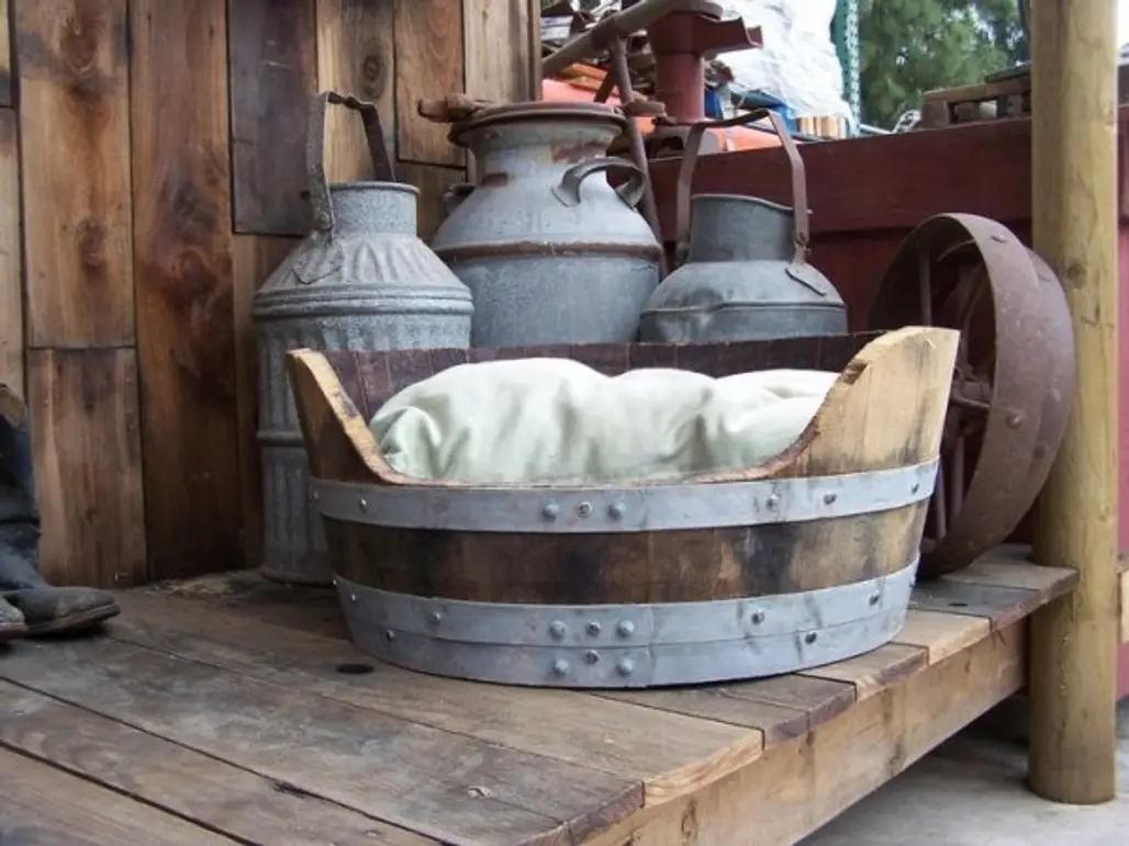 Recycled Wine Barrel