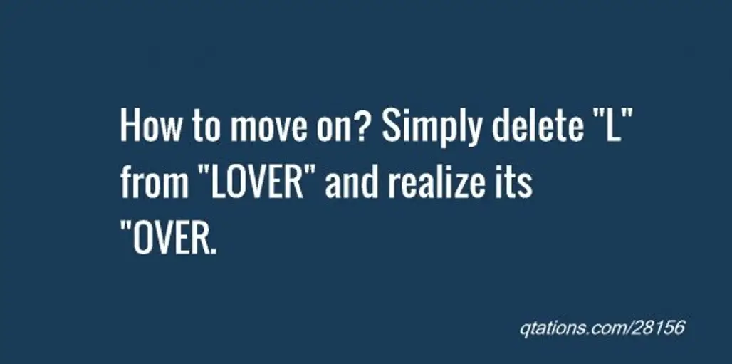 How to Move on
