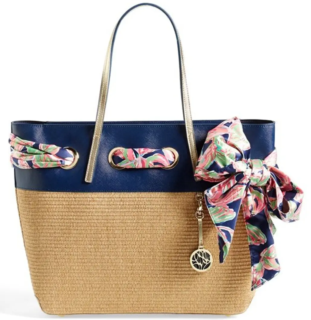 Lilly Pulitzer Resort Straw Tote