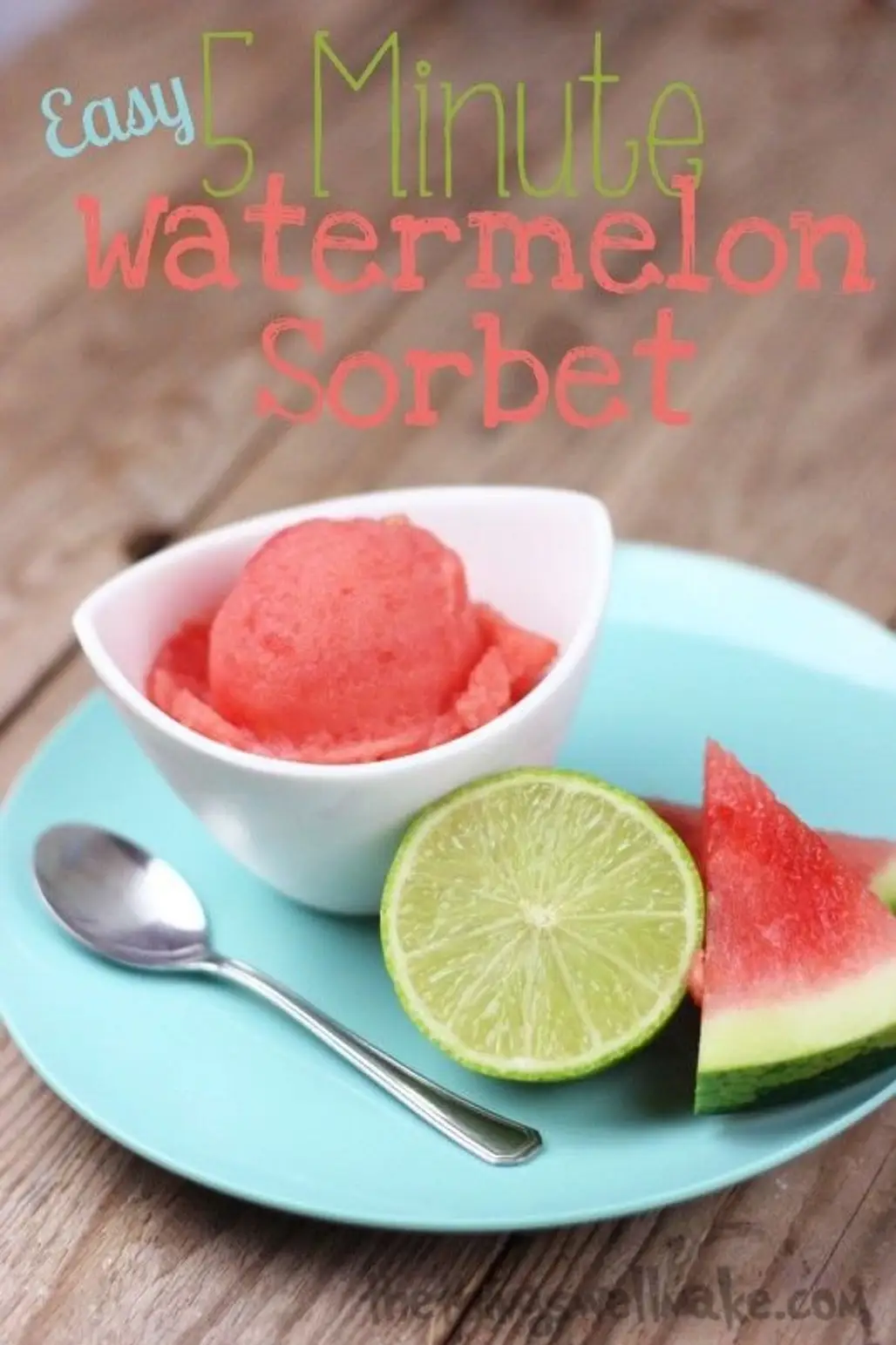 5-minute Watermelon Sorbet