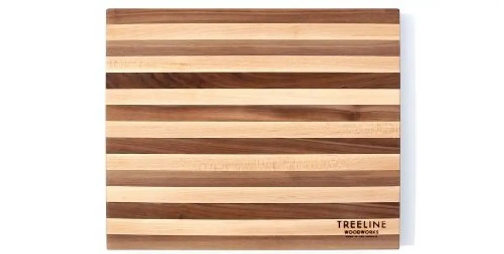 Treeline Homegoods Walnut and Hard Maple Cutting Board