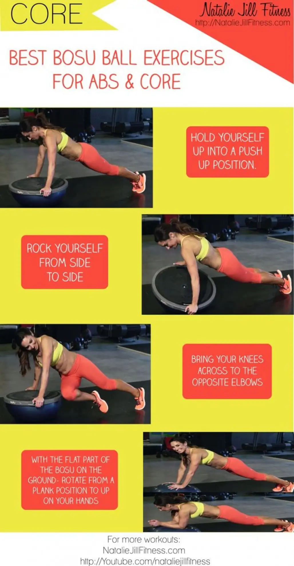Bosu Ball Exercises for Your Core